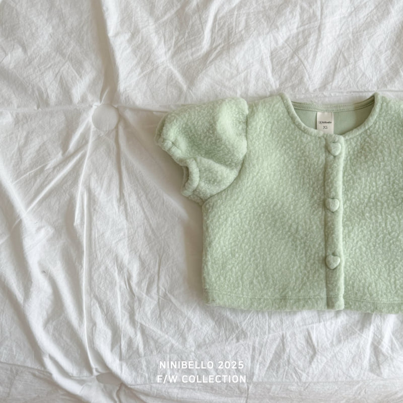 Ninibello - Korean Children Fashion - #todddlerfashion - Macaron Short Sleeve Cardigan - 5