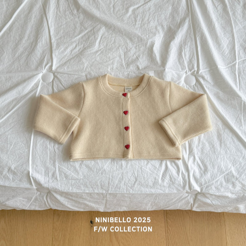 Ninibello - Korean Children Fashion - #todddlerfashion - Candy Heart Cardigan - 7