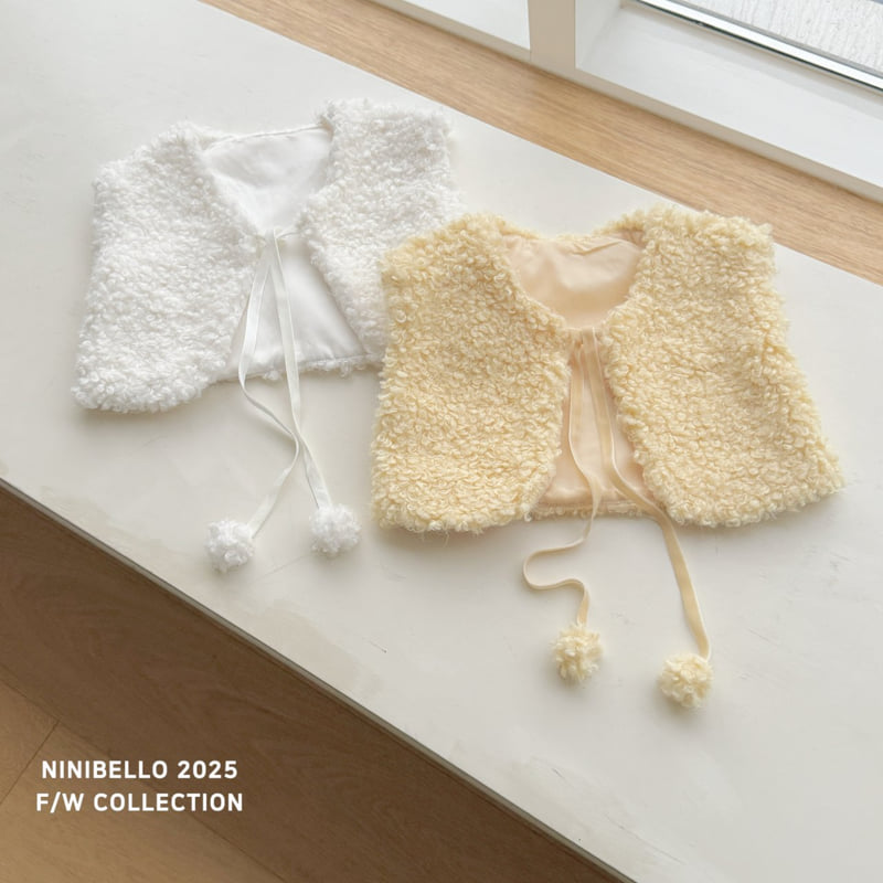 Ninibello - Korean Children Fashion - #toddlerclothing - Sugar Pongpong Vest - 7