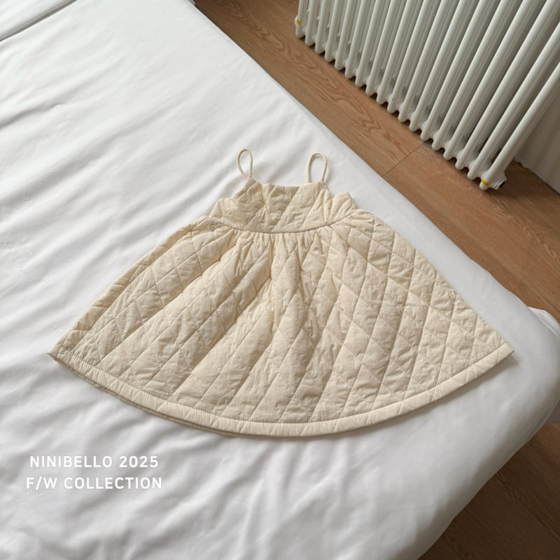 Ninibello - Korean Children Fashion - #toddlerclothing - Serene Quilting One-piece - 6