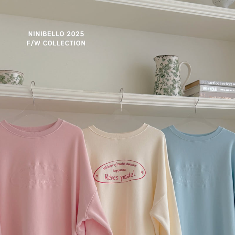 Ninibello - Korean Women Fashion - #momslook - Adult Pastel Sweatshirt - 3