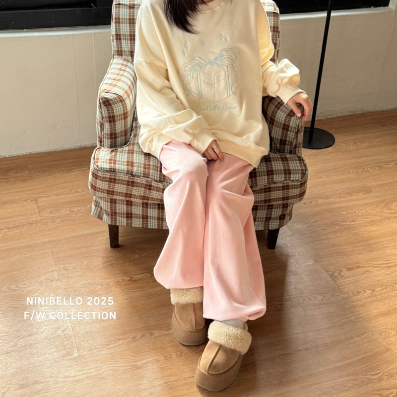 Ninibello - Korean Women Fashion - #momslook - Adult Gift Box Sweatshirt - 11
