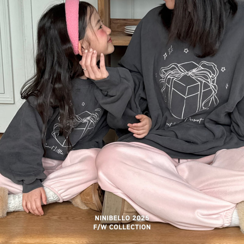 Ninibello - Korean Women Fashion - #momslook - Adult Gift Box Sweatshirt - 7