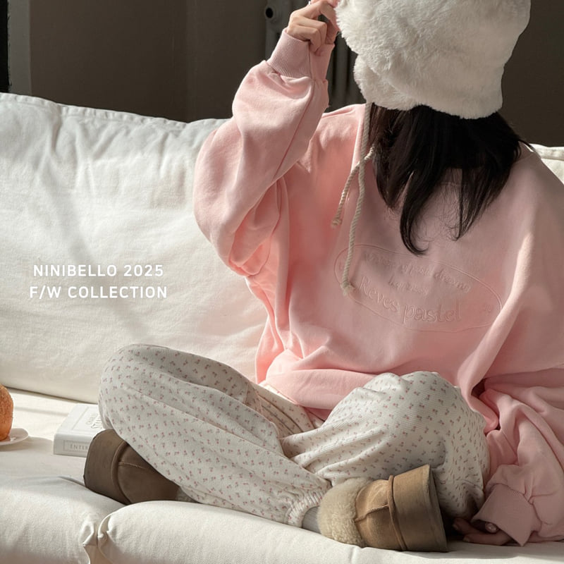 Ninibello - Korean Women Fashion - #momslook - Adult Pattern Warm Velour Pants - 11