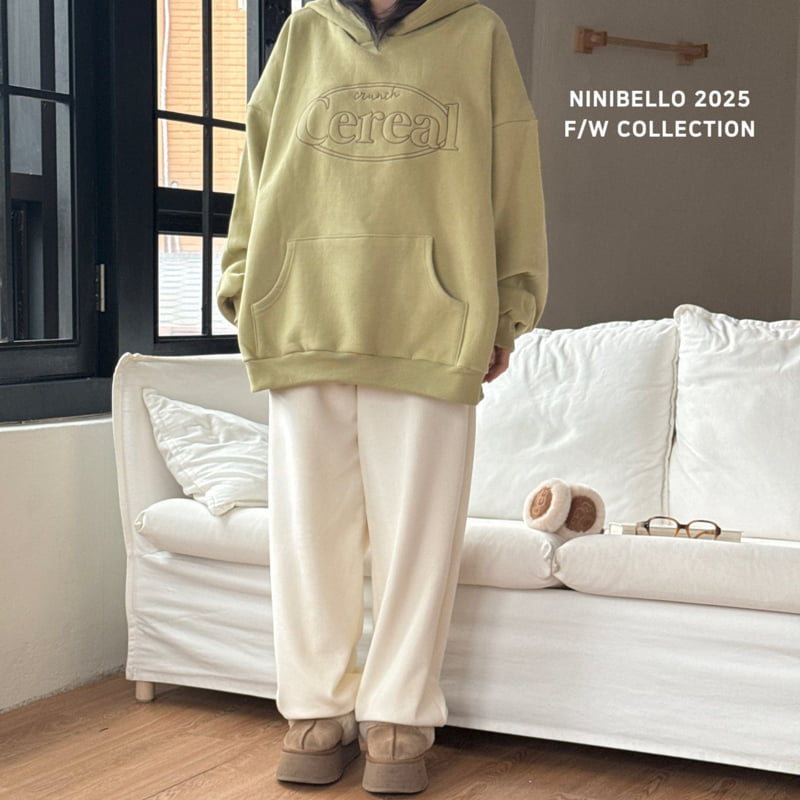 Ninibello - Korean Women Fashion - #vintageinspired - Adult Plain Warm Velour Pants - 6