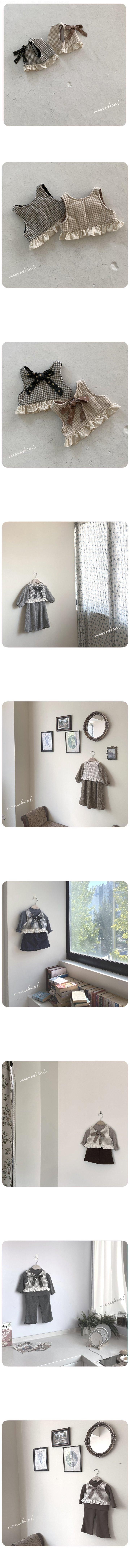 Nunubiel - Korean Baby Fashion - #babyfashion - Cheese Vest - 2