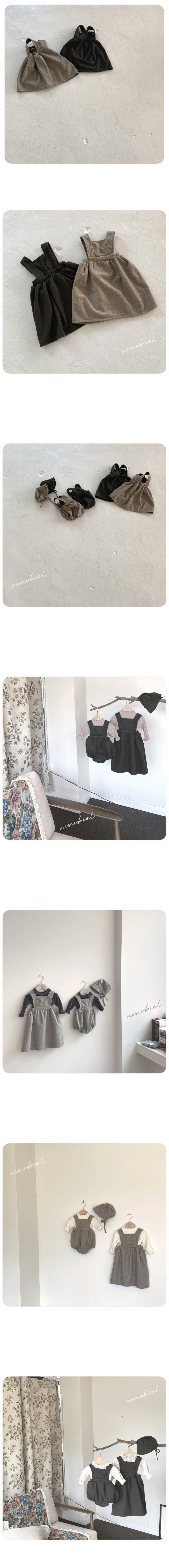 Nunubiel - Korean Baby Fashion - #babyoutfit - Accordion One-piece - 2