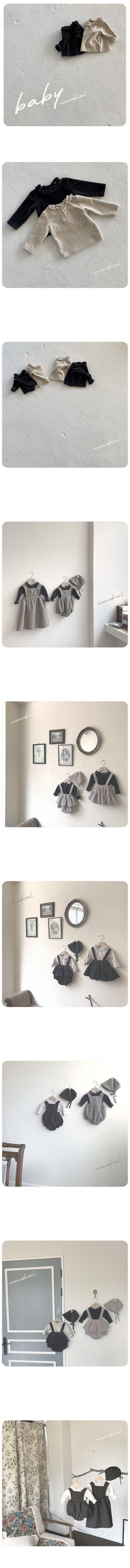 Nunubiel - Korean Baby Fashion - #babywear - Bebe Avelot Tee - 2