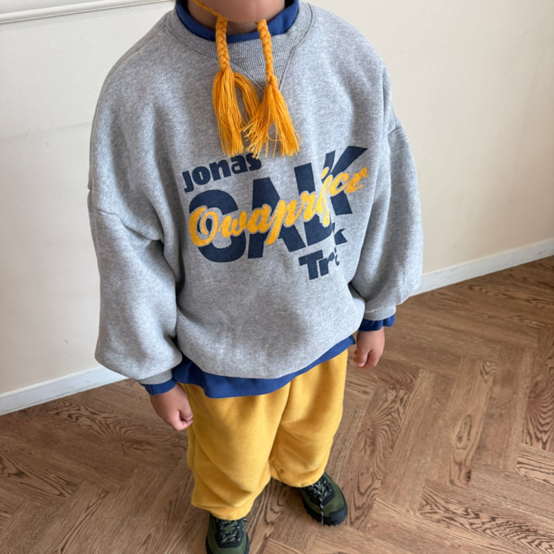 O Wa - Korean Children Fashion - #kidzfashiontrend - Track Sweatshirt - 4