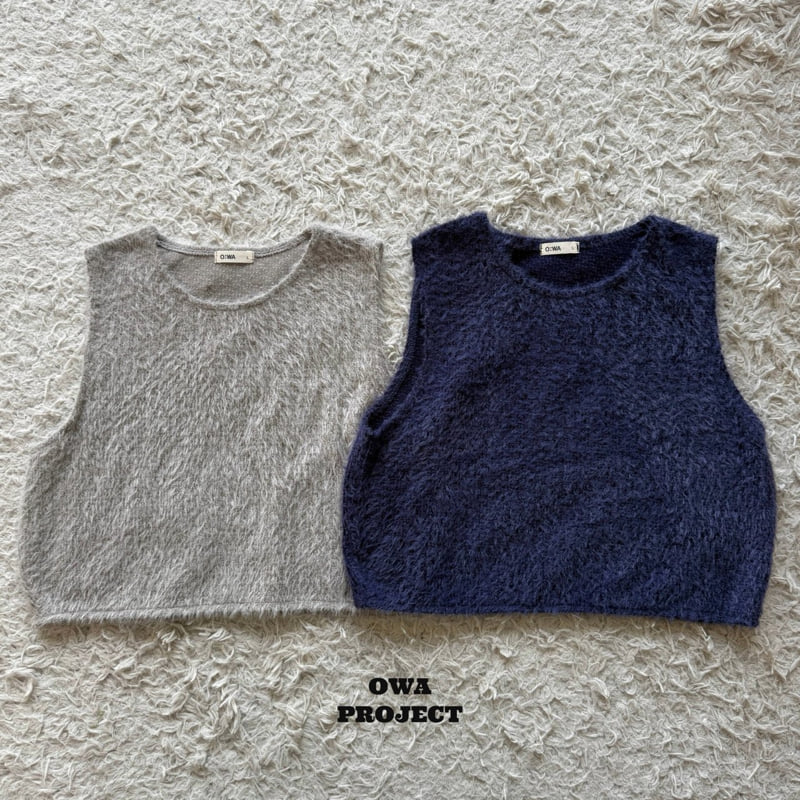 O Wa - Korean Children Fashion - #Kfashion4kids - Knit Vest
