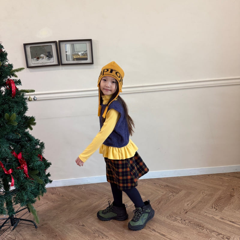 O Wa - Korean Children Fashion - #childofig - Knit Vest - 6