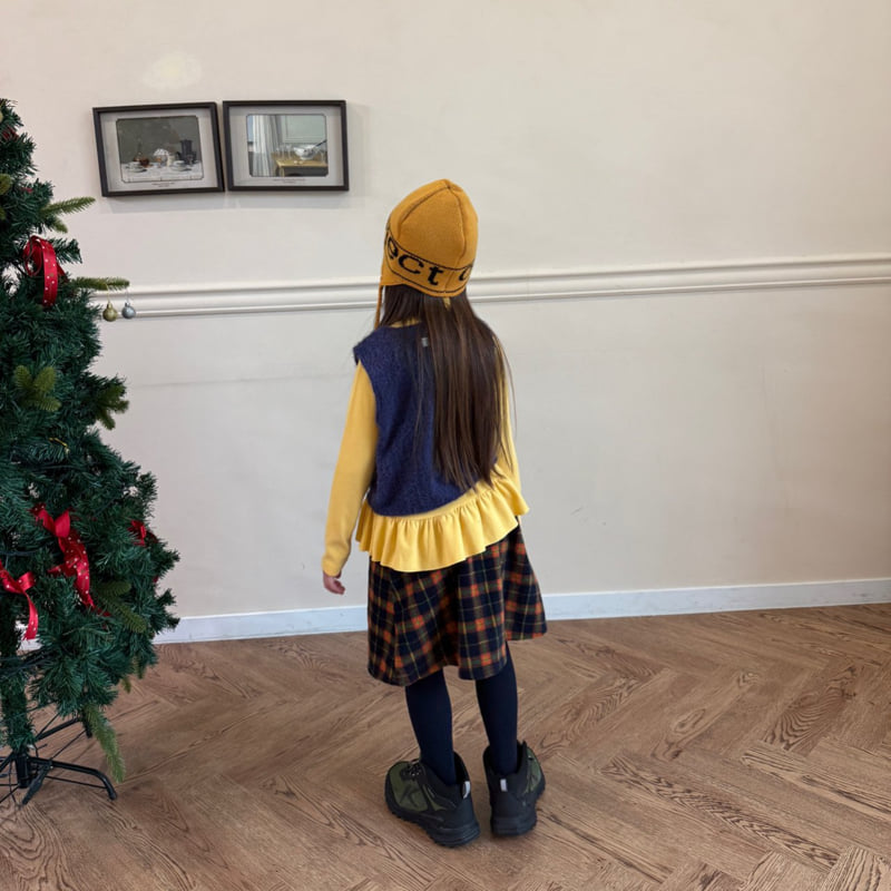 O Wa - Korean Children Fashion - #childofig - Knit Vest - 7