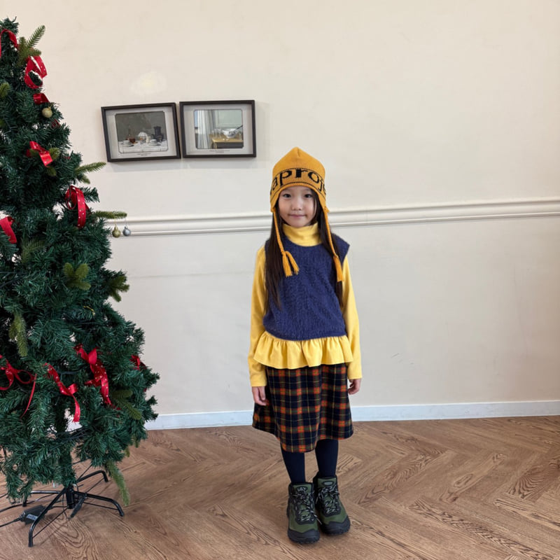 O Wa - Korean Children Fashion - #childrensboutique - Knit Vest - 8