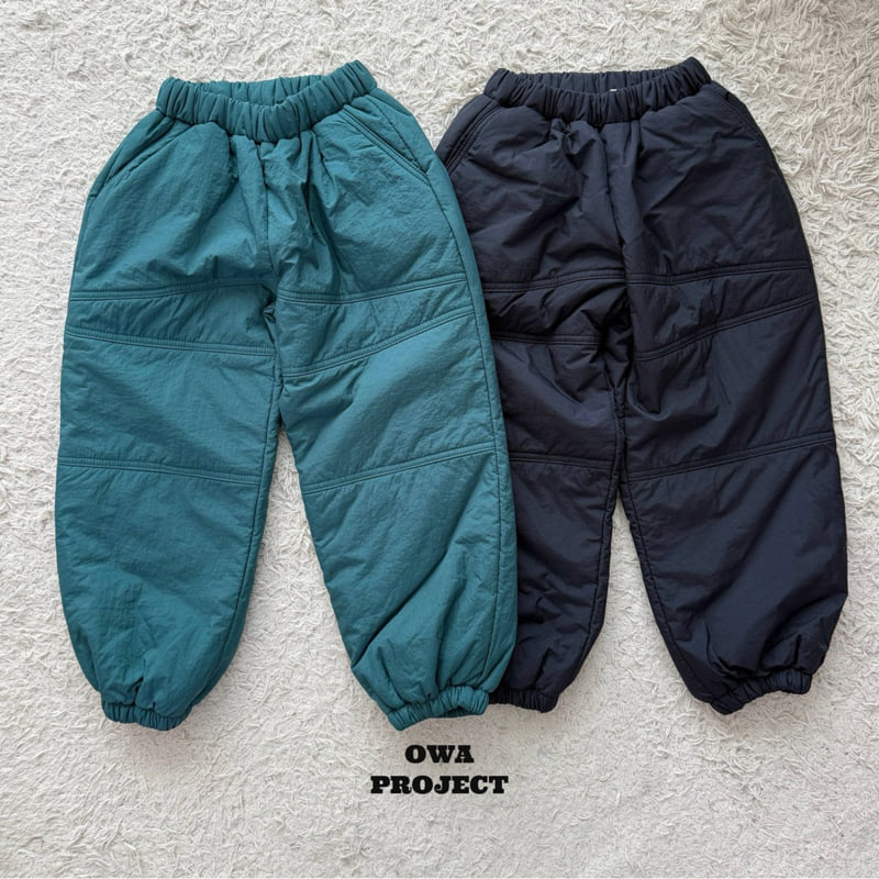 O Wa - Korean Children Fashion - #childrensboutique - Padded Cut Pants