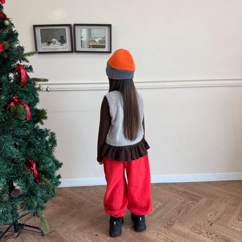 O Wa - Korean Children Fashion - #designkidswear - Knit Vest - 9