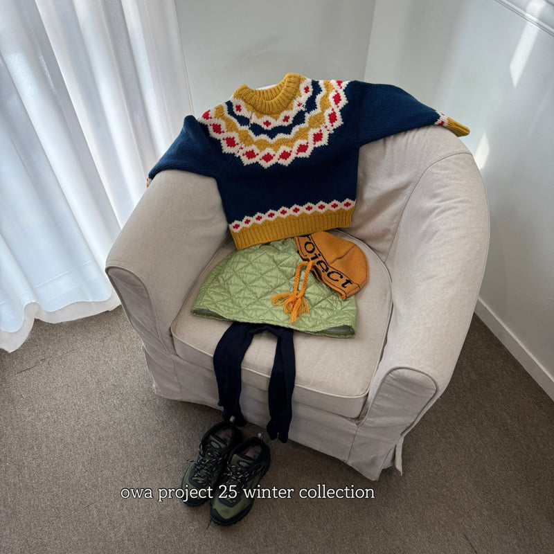 O Wa - Korean Children Fashion - #designkidswear - Quilted Skirt - 3