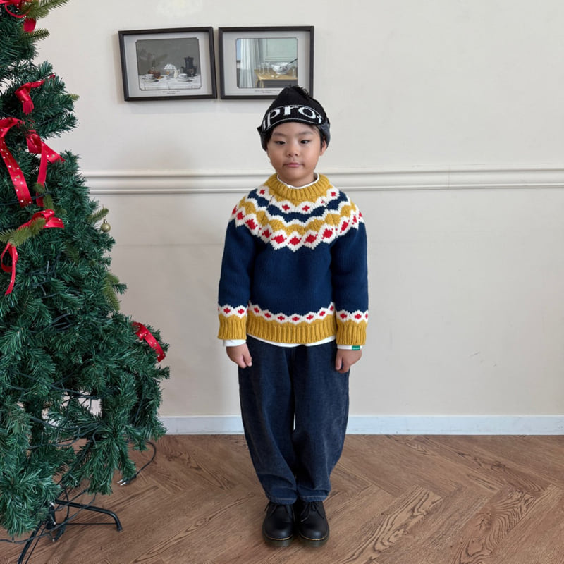 O Wa - Korean Children Fashion - #discoveringself - Unique Knit - 9
