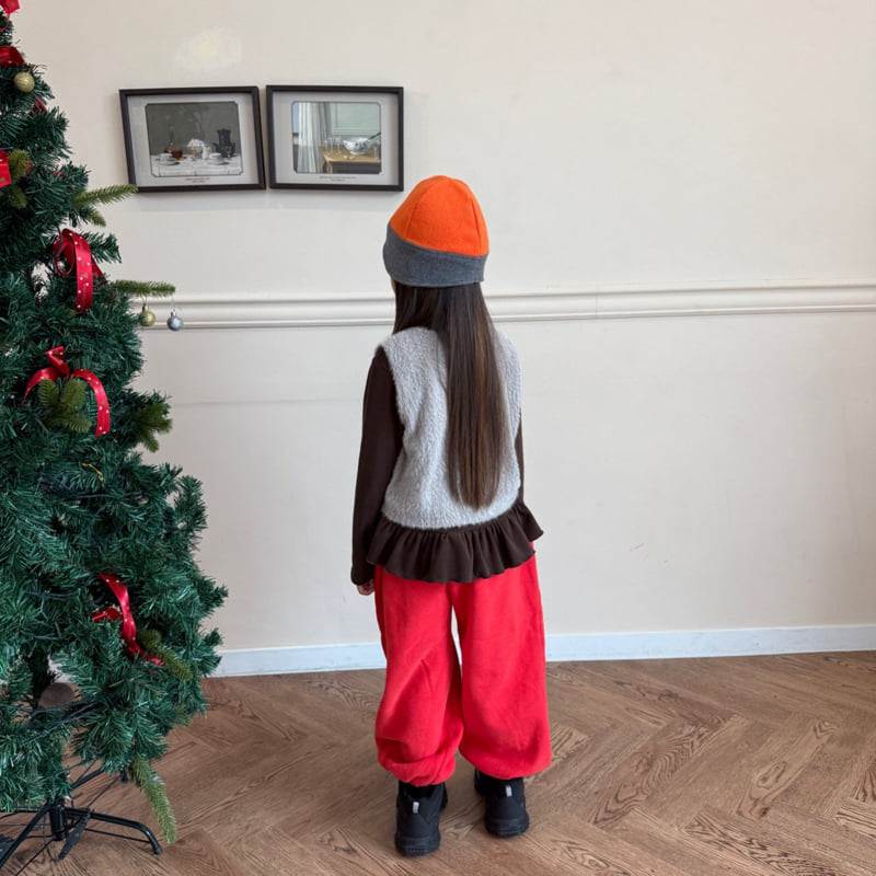 O Wa - Korean Children Fashion - #discoveringself - Frill Turtleneck Tee - 8