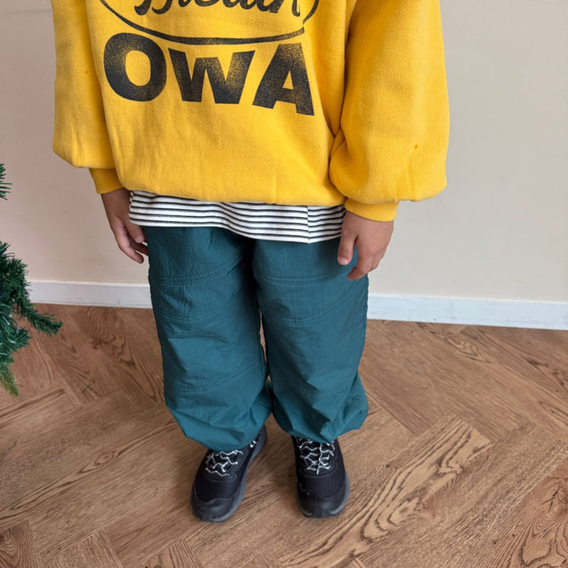 O Wa - Korean Children Fashion - #discoveringself - Padded Cut Pants - 3