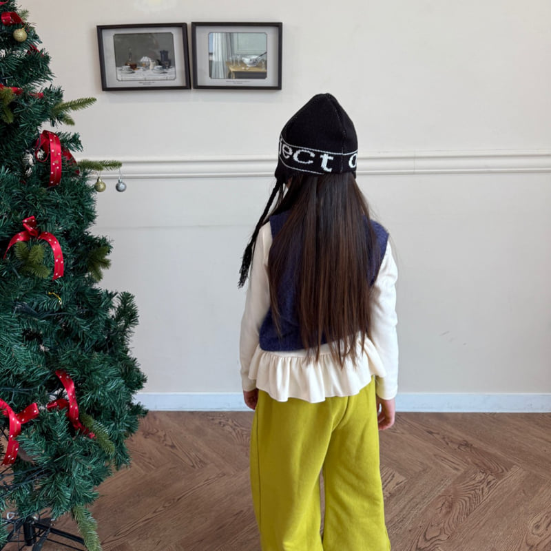 O Wa - Korean Children Fashion - #fashionkids - Frill Turtleneck Tee - 9