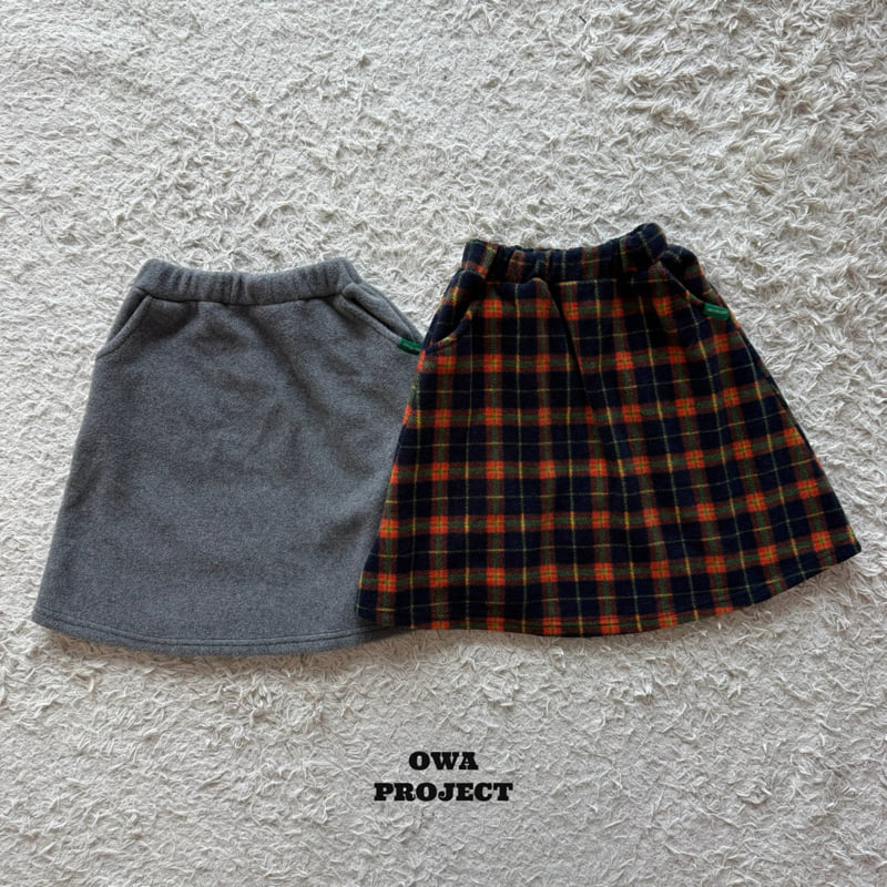 O Wa - Korean Children Fashion - #kidzfashiontrend - Flare Skirt