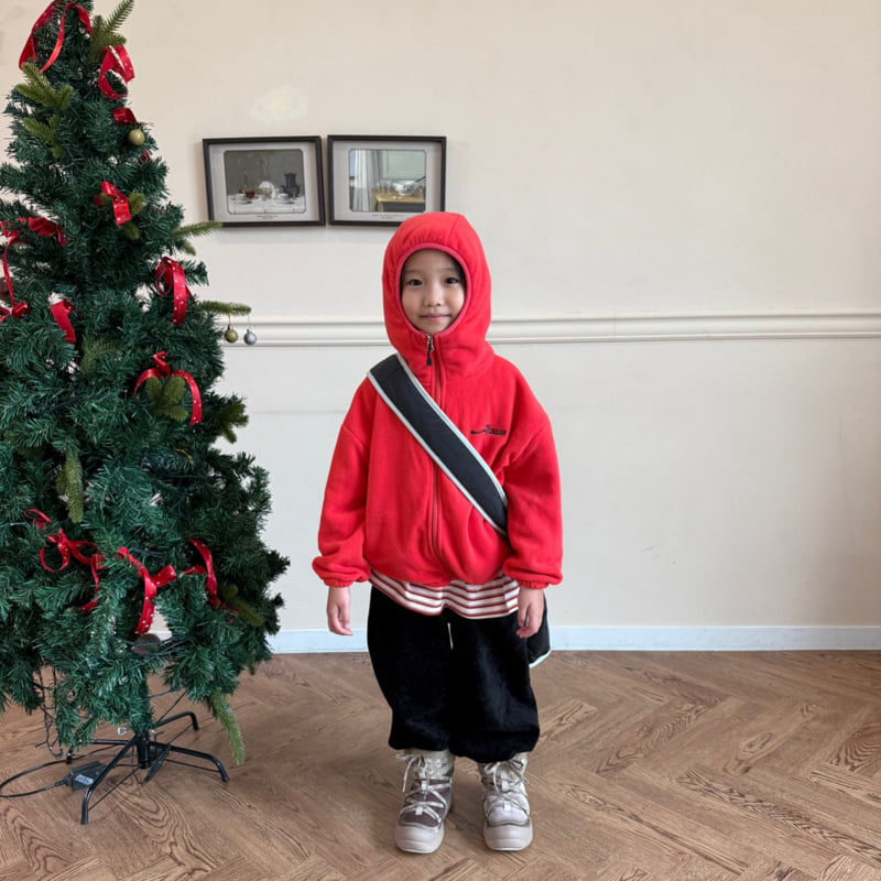 O Wa - Korean Children Fashion - #littlefashionista - Velvet Denim Pants - 12