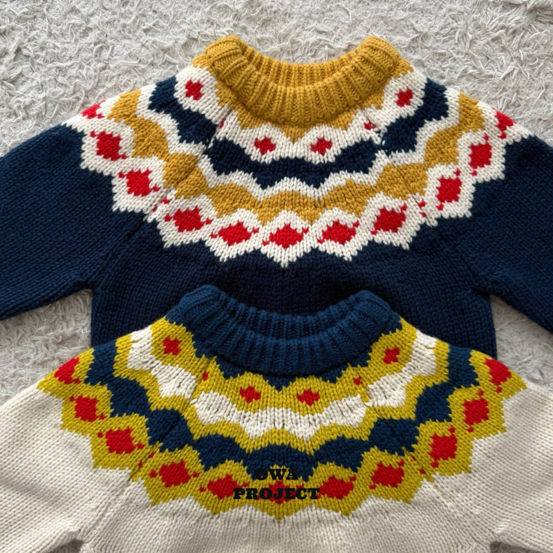 O Wa - Korean Children Fashion - #magicofchildhood - Unique Knit - 2