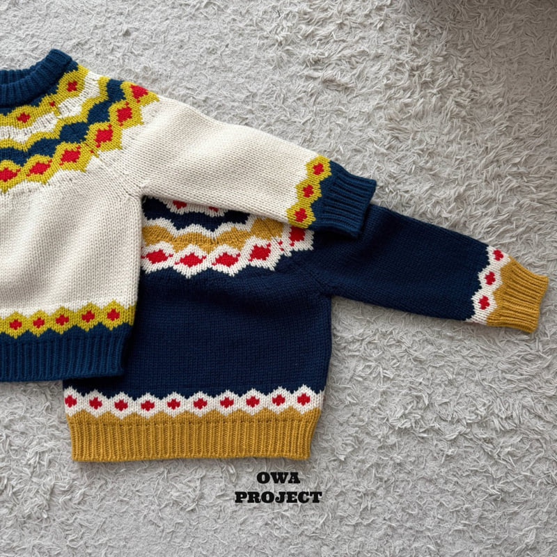 O Wa - Korean Children Fashion - #minifashionista - Unique Knit - 3