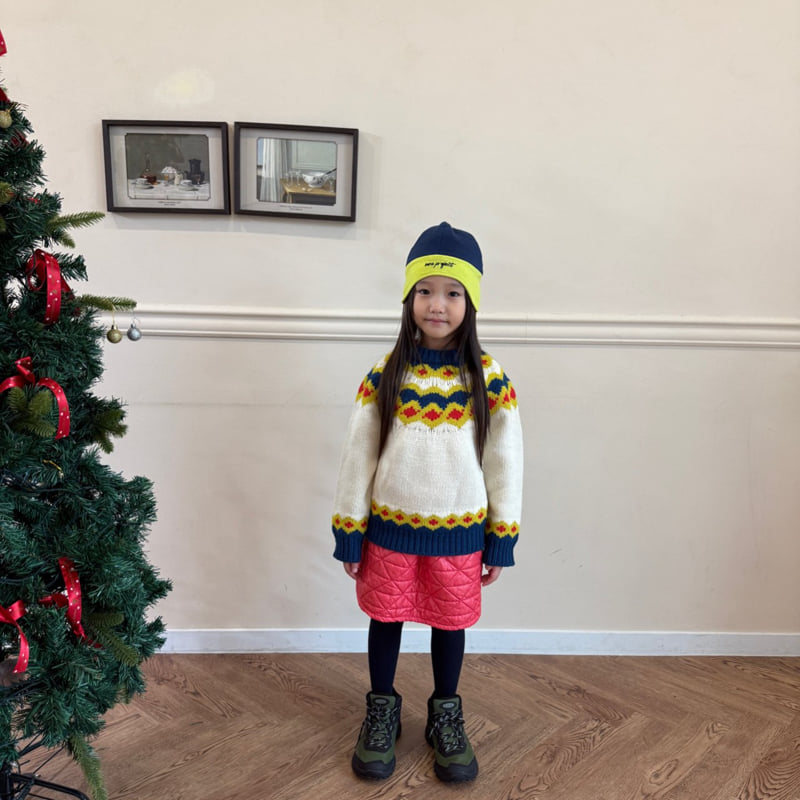 O Wa - Korean Children Fashion - #minifashionista - Quilted Skirt - 12