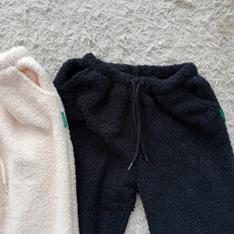 O Wa - Korean Children Fashion - #toddlerclothing - Fuzzy Pants - 3