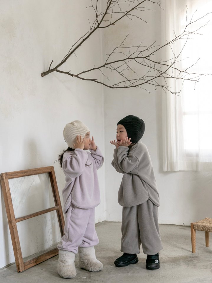 Oatmeal - Korean Children Fashion - #Kfashion4kids - Basic Beanie - 7