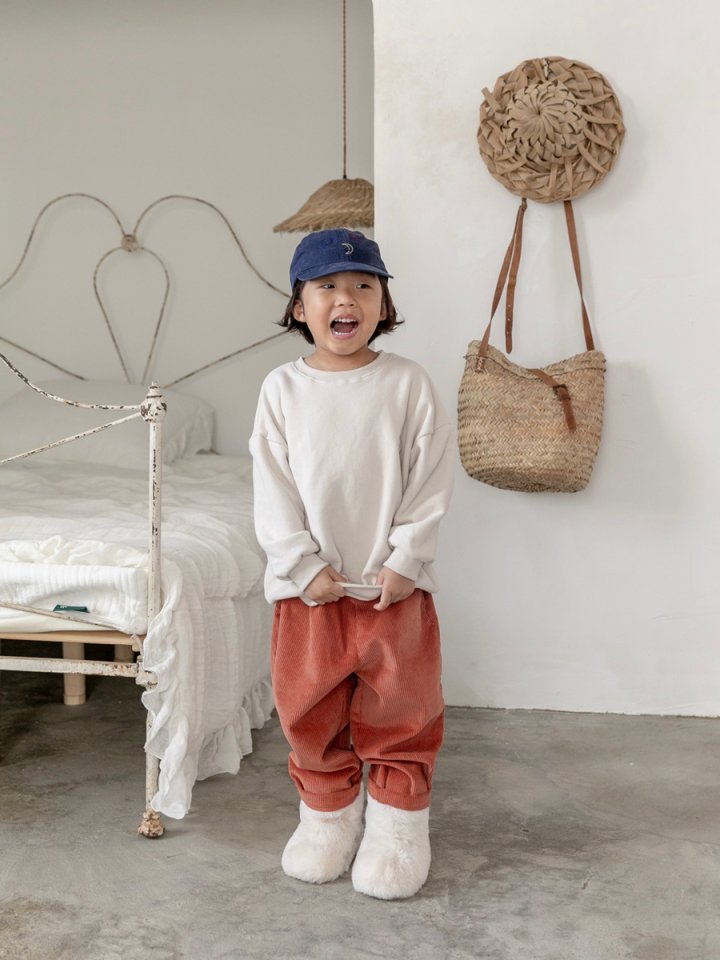 Oatmeal - Korean Children Fashion - #childofig - Basic Sweatshirt - 5