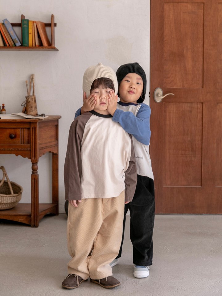 Oatmeal - Korean Children Fashion - #childrensboutique - Basic Corduroy Pants - 4