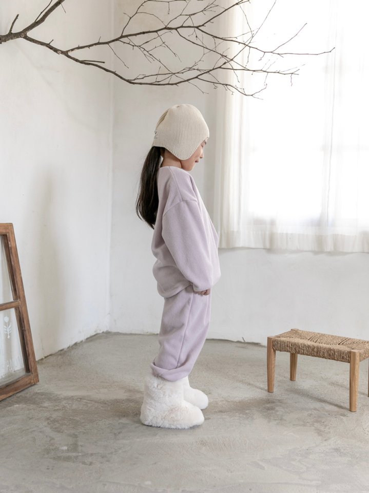 Oatmeal - Korean Children Fashion - #fashionkids - Basic Terry Set - 9