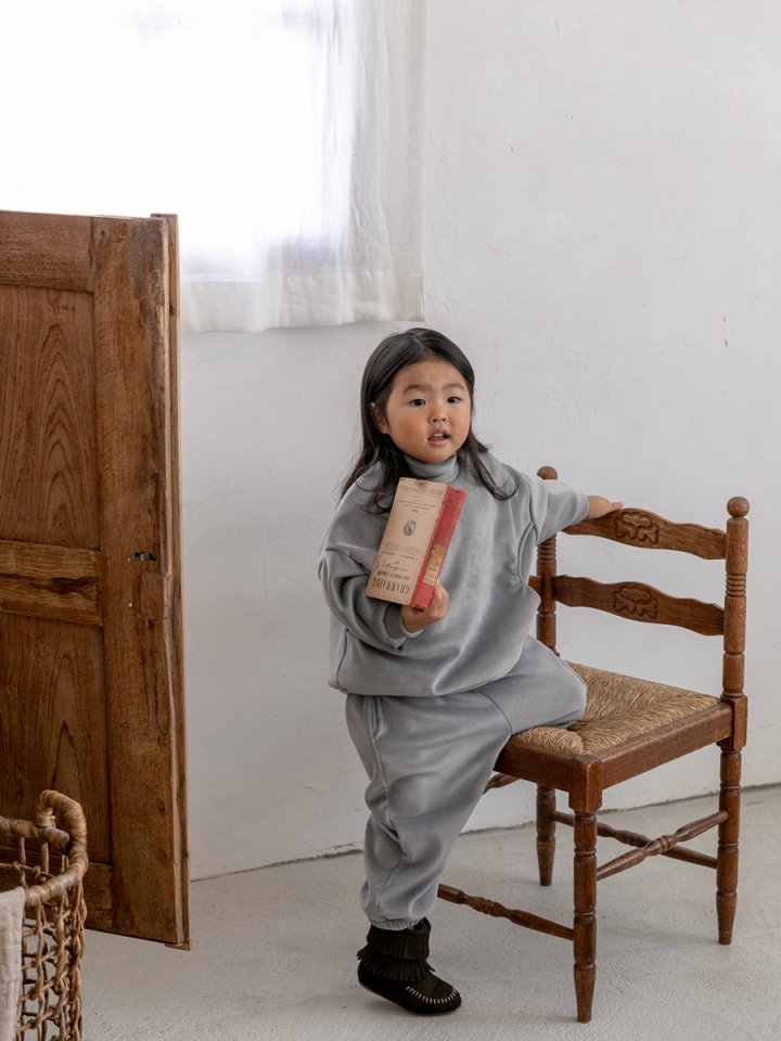 Oatmeal - Korean Children Fashion - #fashionkids - Basic Pocket Set - 8