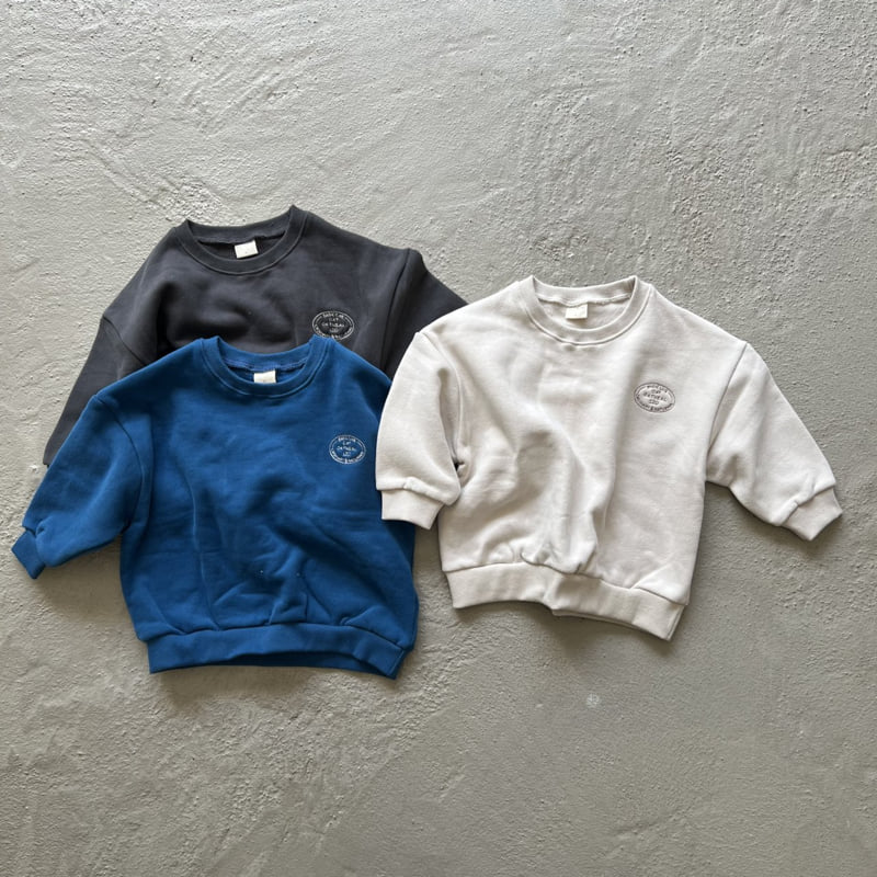 Oatmeal - Korean Children Fashion - #kidsstore - Basic Sweatshirt - 12