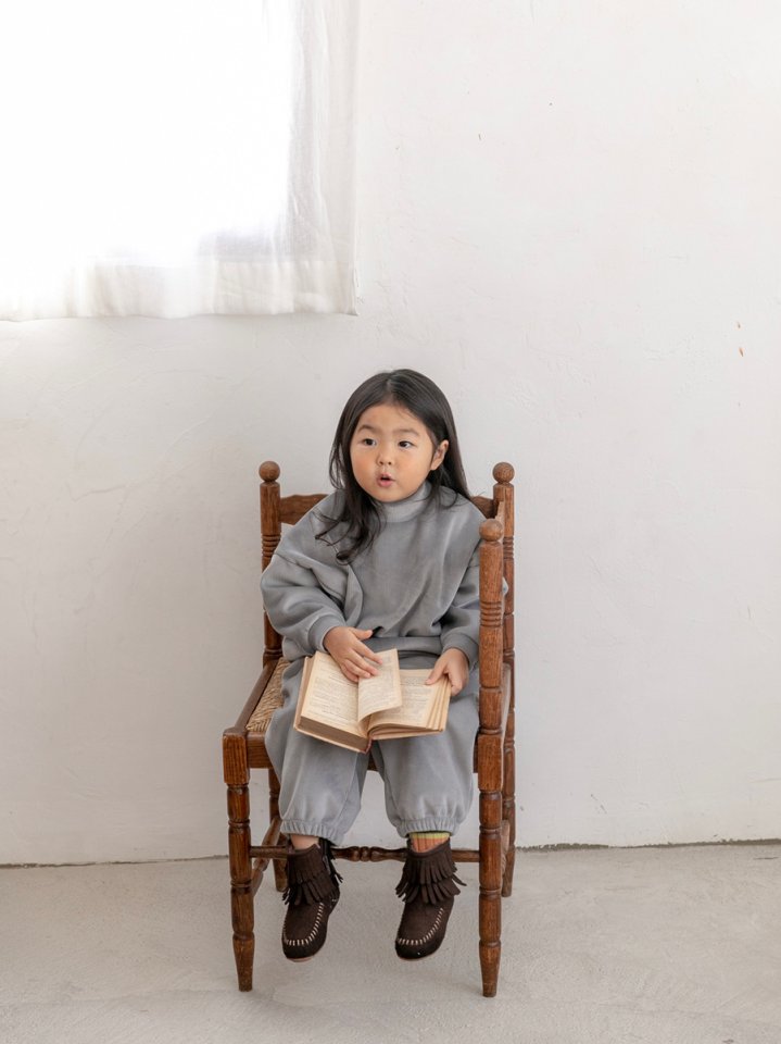 Oatmeal - Korean Children Fashion - #kidsstore - Basic Pocket Set - 10