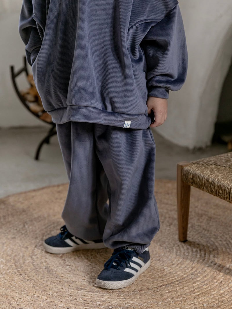 Oatmeal - Korean Children Fashion - #kidzfashiontrend - Basic Pocket Set - 11