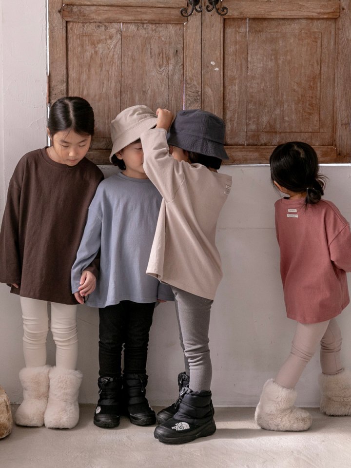 Oatmeal - Korean Children Fashion - #magicofchildhood - Basic Leggings - 10