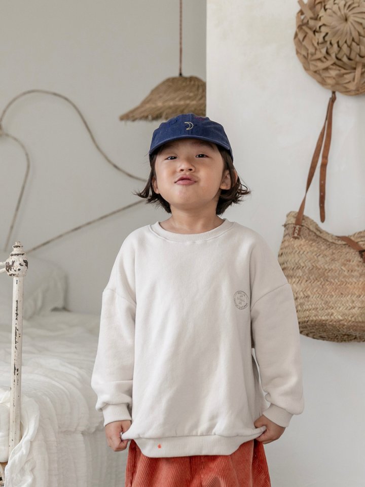 Oatmeal - Korean Children Fashion - #minifashionista - Basic Sweatshirt - 4