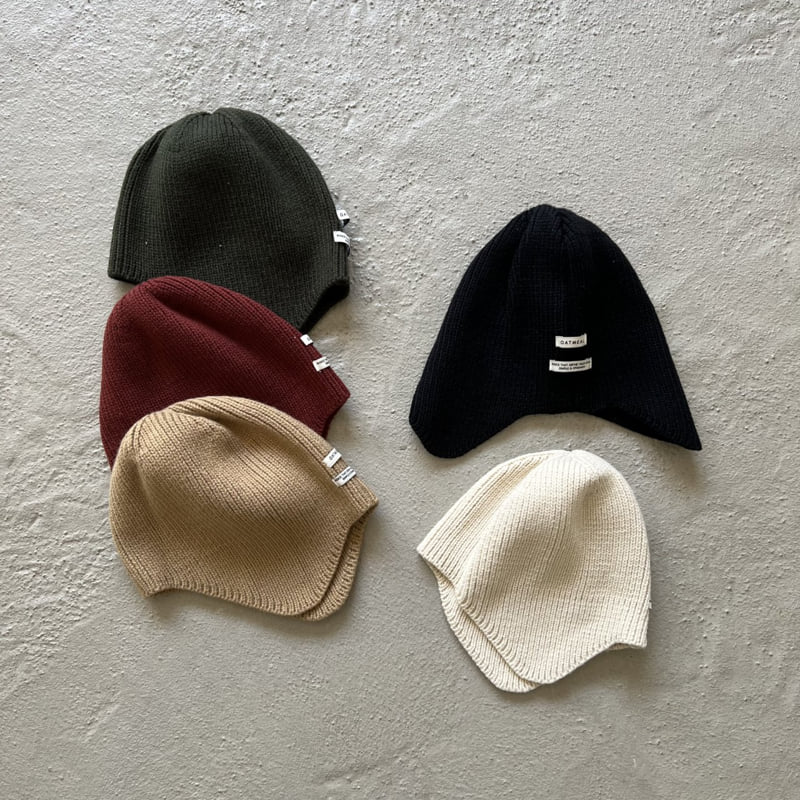 Oatmeal - Korean Children Fashion - #todddlerfashion - Basic Beanie - 12