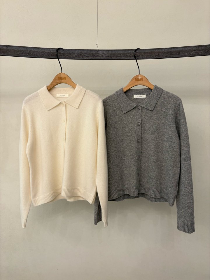 Ohao - Korean Women Fashion - #momslook - Vince Cardigan