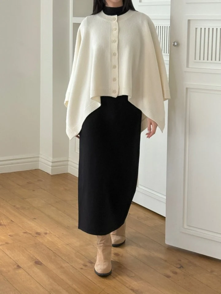 Ohao - Korean Women Fashion - #shopsmall - Cape Knit - 6
