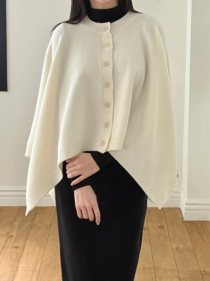 Ohao - Korean Women Fashion - #thatsdarling - Cape Knit - 7