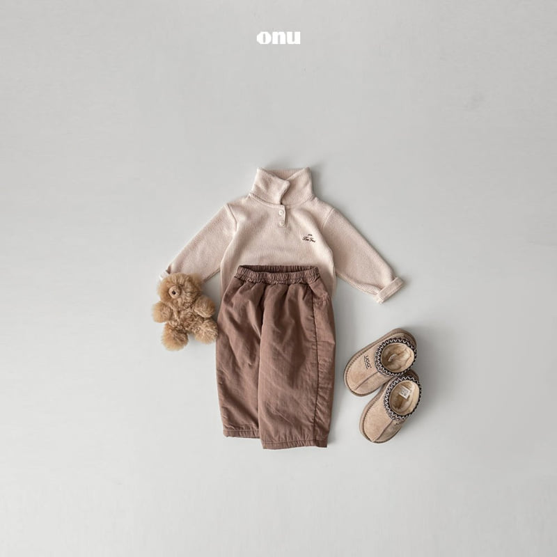 Onu - Korean Children Fashion - #Kfashion4kids - Peach Cotton Pants - 12