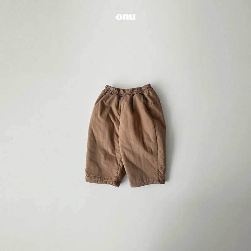 Onu - Korean Children Fashion - #stylishchildhood - Peach Cotton Pants - 4