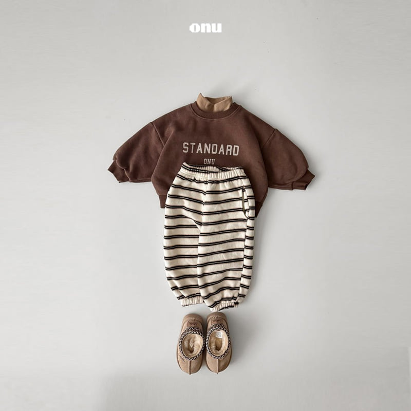 Onu - Korean Children Fashion - #childofig - Macaron Fleece Jogger Pants - 8