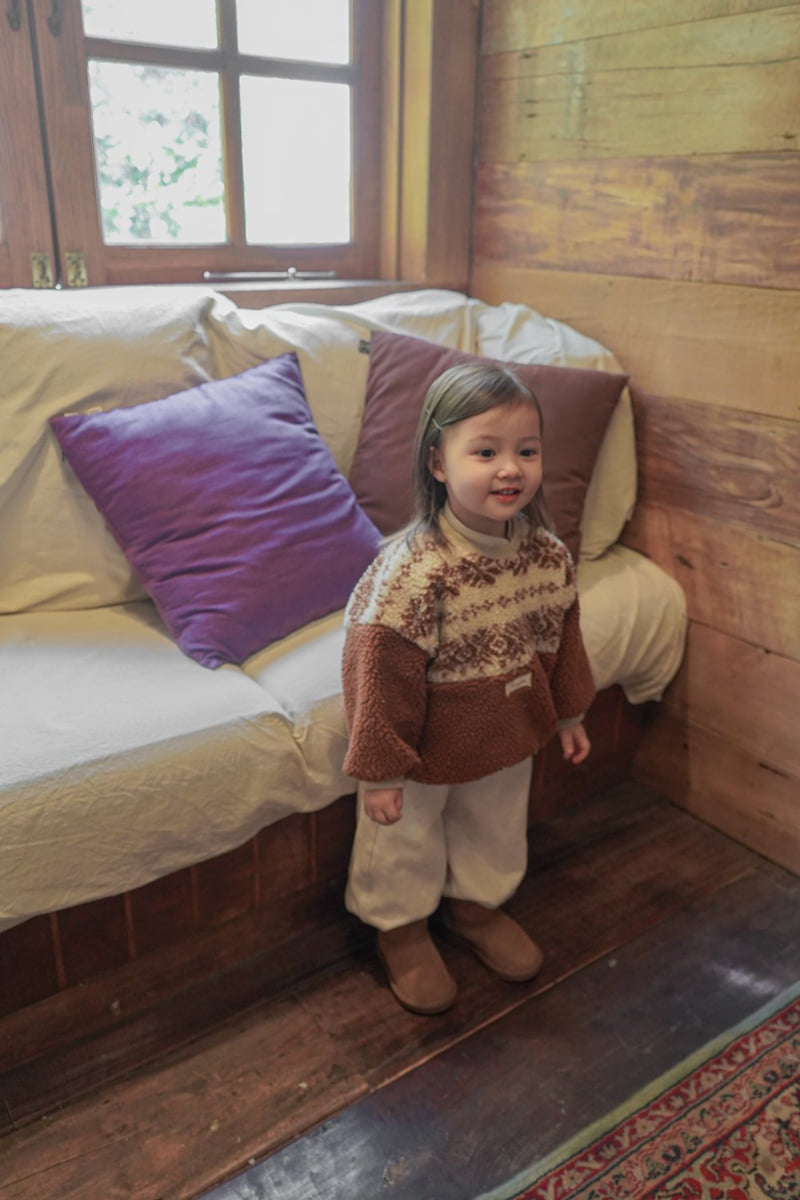 Onu - Korean Children Fashion - #childofig - Fleece Sweatshirt - 10