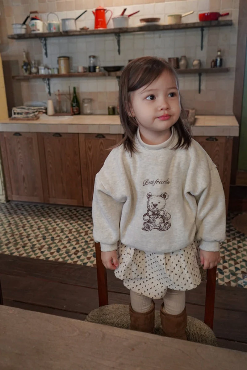 Onu - Korean Children Fashion - #childofig - Twin Bear Sweatshirt - 11