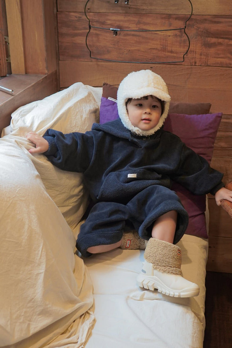 Onu - Korean Children Fashion - #childrensboutique - Brushed Hoodie - 10